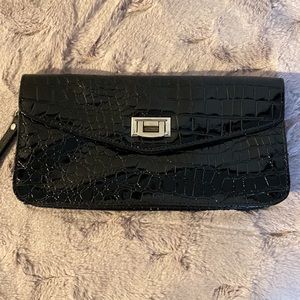 New York & Co faux croc purse